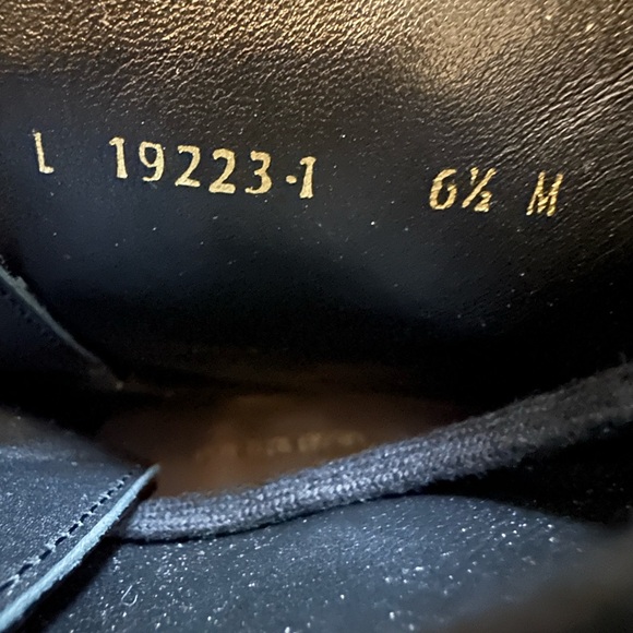 Stuart Weitzman pearled, leather combat boot - Picture 8 of 10